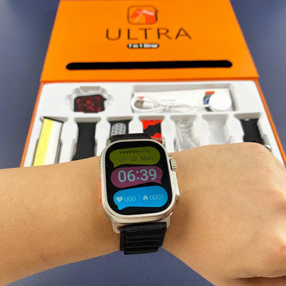 Reloj inteligente Ultra + 7 correas